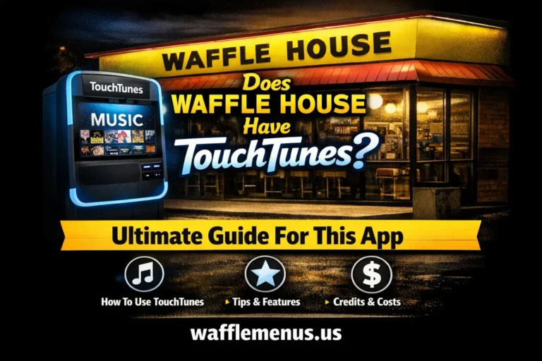 Waffle House Have TouchTunes