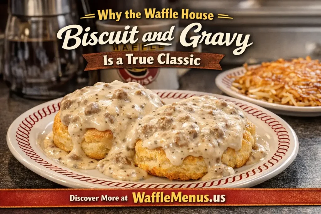 Waffle House Biscuit and Gravy