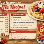 Best Homemade Waffle Recipe with Prices