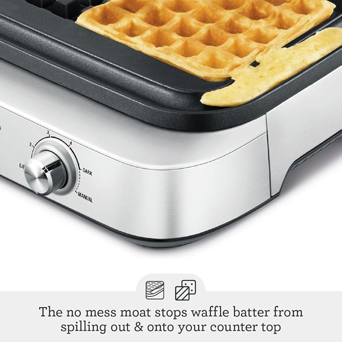 Breville The Smart Waffle Pro 4-Slice