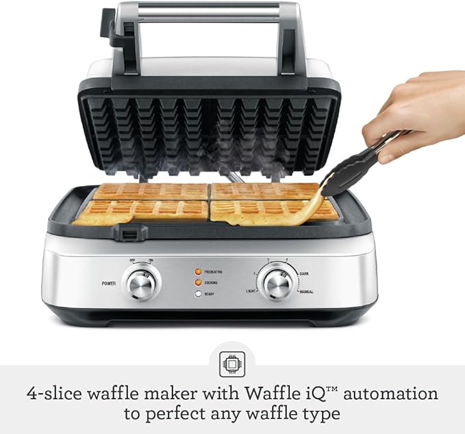 Breville The Smart Waffle Pro 4-Slice