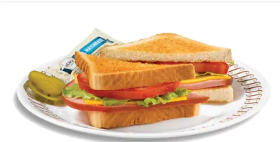 HAM & CHEESE (LETTUCE & TOMATO)

$6.25 | 395 Calories

