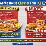 Is Waffle House Cheaper Than KFC