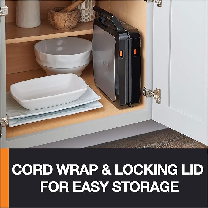 Great Belgian Waffle Make KRUPS 4-Slice Belgian Waffle Maker Menu