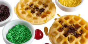 WAFFLE KIDS MENU with prices