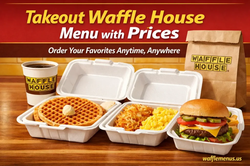 Takeout Waffle House menu prices USA