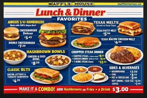 Top Waffle House Lunch and Dinner Menu