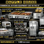 Waffle House Commercial Kitchen Equipment Cost USA
