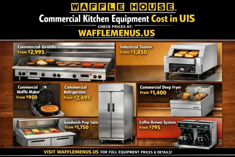 Waffle House Commercial Kitchen Equipment Cost USA