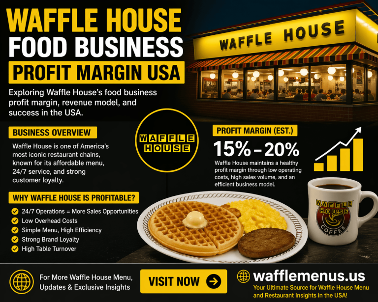 Waffle House Food Business Profit Margin USA