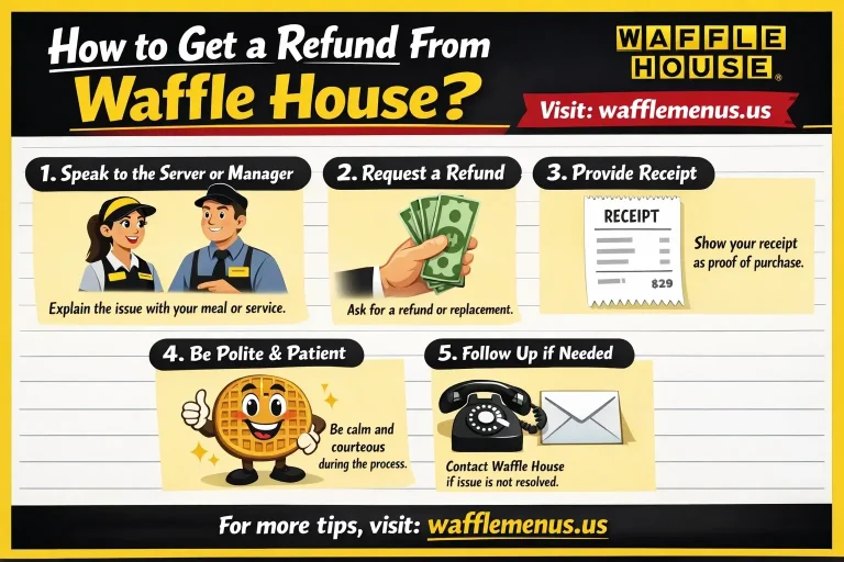 How to Get a Refund From Waffle House