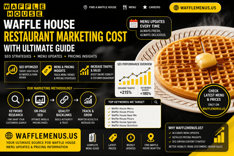 Waffle House Restaurant Marketing Cost