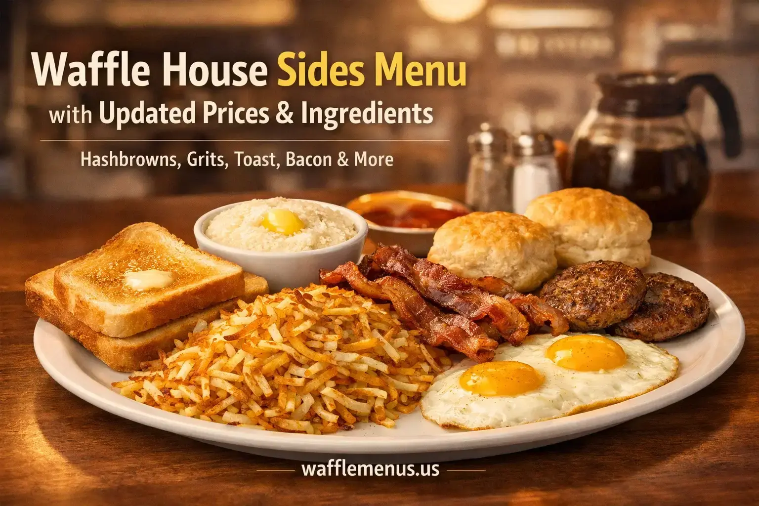 Waffle House Sides Menu Prices, Calories, Ingredients