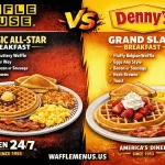 Waffle House vs Denny's Breakfast Quick Comparison usa