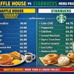 Waffle House vs Starbucks Menu Prices Complete Breakfast Comparison