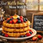 Waffle House vs First Watch Menu With Prices