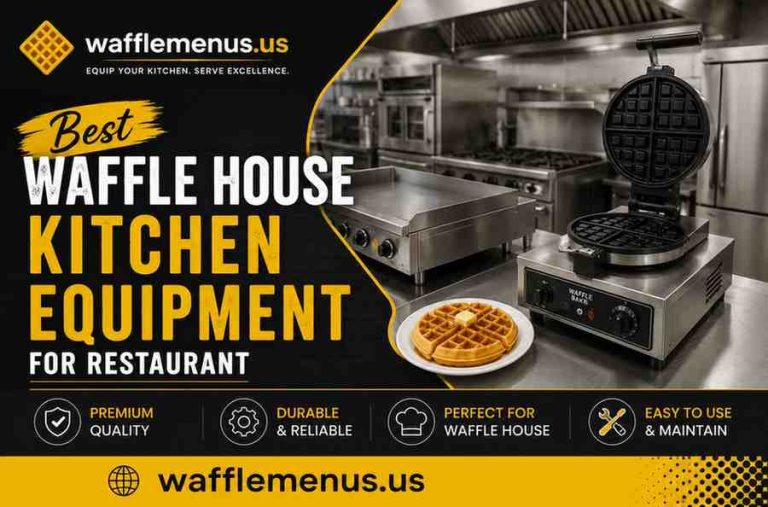 Best Waffle House Kitchen Equipment for Restaurant
