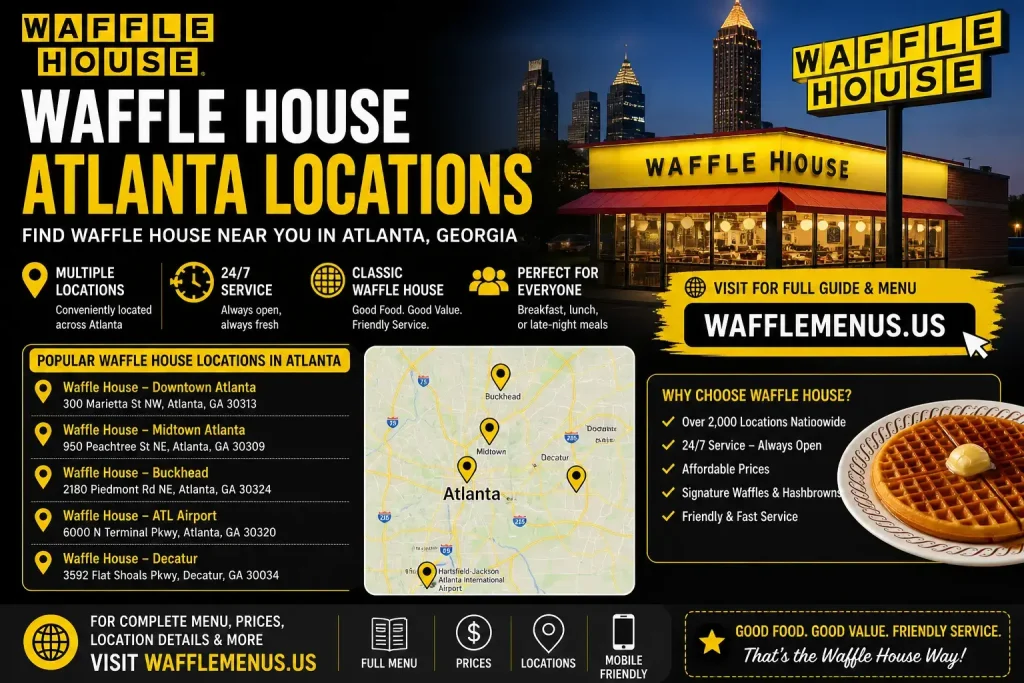Waffle House Atlanta Locations