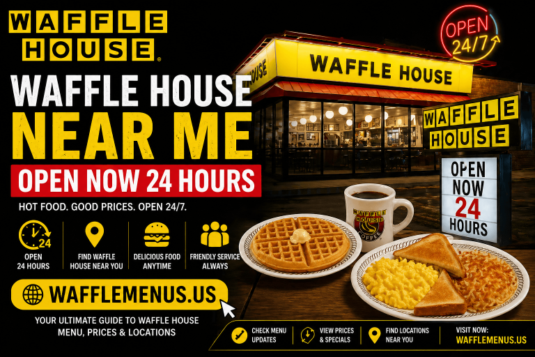 Waffle House Near Me Open Now 24 Hours