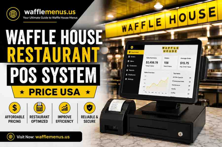 Waffle House Restaurant POS System Price USA